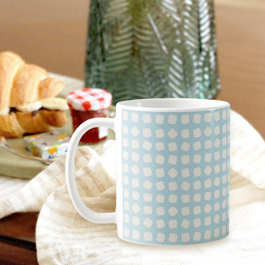 Pruisisch Blau Marshmallow Mok