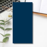 Pruisisch Blauw Stevige Kleur | Klassiek | Elegant Magnetisch Notitieblok<br><div class="desc">Pruisisch Blauw Stevige Kleur | Blauwe tinten | Klassiek | Elegant | Trendy | Stijlvol | Professioneel ontwerp</div>