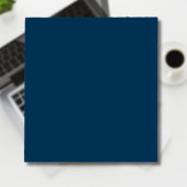 Pruisisch Blauw Stevige Kleur | Klassiek | Elegant Notitieblok