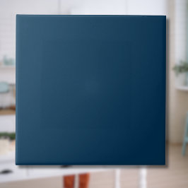 Pruisisch Blauw Stevige Kleur | Klassiek | Elegant Tegeltje