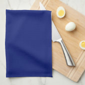 Pruisisch Blauw Theedoek (Quarter Fold)