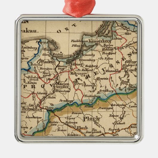 Pruisisch imperium metalen ornament (Voorkant)