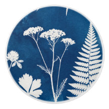 Pruisisch Indigo Blauw Cyanotype Varens Botanische