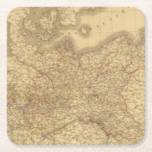 Pruisisch Rijk 2 Kartonnen Onderzetters