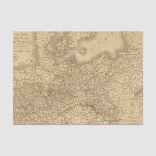 Pruisisch Rijk 2 Tissuepapier (Voorkant)