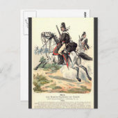 Pruisische Cavalerie Briefkaart (Voorkant / Achterkant)