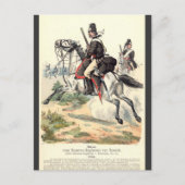 Pruisische Cavalerie Briefkaart (Voorkant)