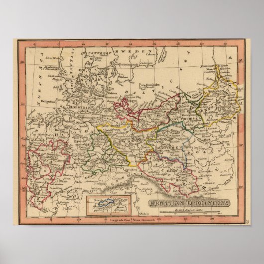 Pruisische Dominions Poster (Voorkant)