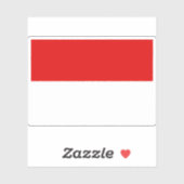 Pruisische provincie Brandenburg Vlag (1815-1945) Sticker (Vel)