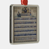 Pruisische uniformen uit de tijd van Frederick Metalen Ornament (Rechts)