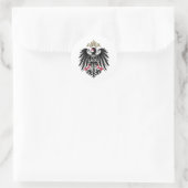 Pruisseagle Ronde Sticker (Tas)