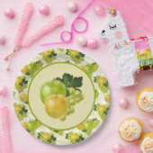 Pruitsap voor appeldruiven papieren bordje (Feest)