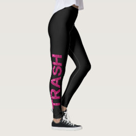 Prullenbak Hot Pink Glitter Leggings