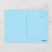 prullenbak, (ibis) olieverf, briefkaart (Achterkant)
