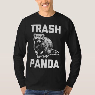 Prullenbak Panda grappig gezegde sarcastische dier T-shirt