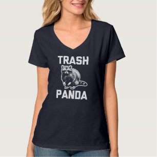Prullenbak Panda grappig gezegde sarcastische dier T-shirt