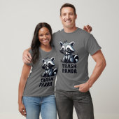Prullenbak Panda Schattige Wildlife Funny Raccoon T-shirt (Unisex)
