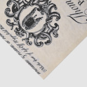 Prullenmaker Zakelijke Visitekaartje Tissuepapier (Detail)
