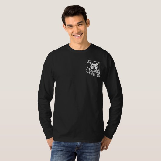 Prullenpanda's trui t-shirt (Voorkant volledig)