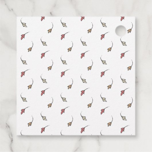 Prumpkin Patch Illustratie Dankuwel Bedankjes Labels (Achterkant)