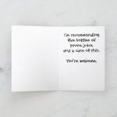 Prune Juice & TP Get Well Card TPC-1 Kaart (Binnen)