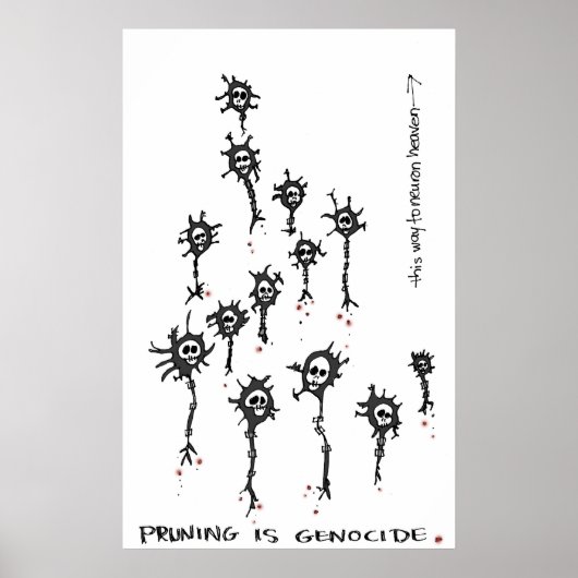 Pruning is Genocide Poster (Voorkant)