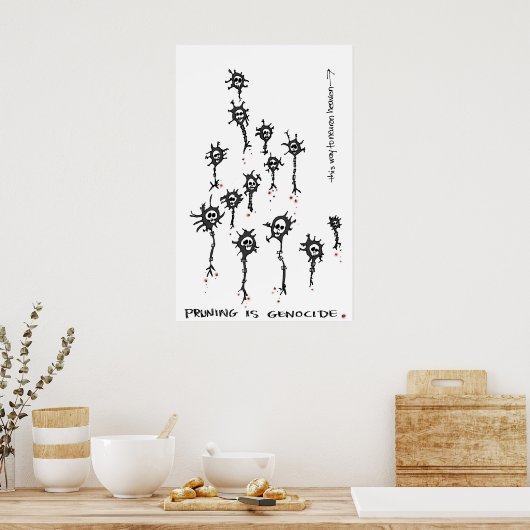 Pruning is Genocide Poster (Keuken)
