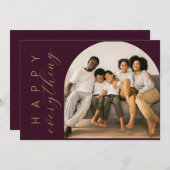 Prunus Gelukkig ALLES Feestdagenkaart (Voorkant / Achterkant)