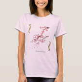 Prunus Serrulata T-shirt (Voorkant)