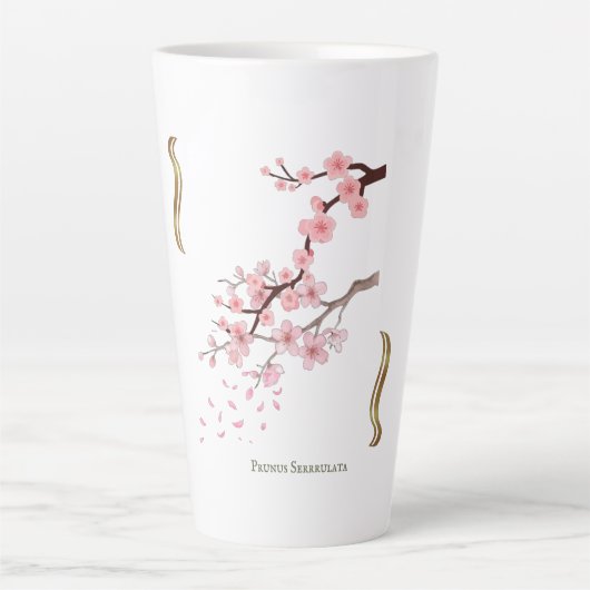Prunus Serrulata 'Tasse Latte' Latte Mok (Voorkant)