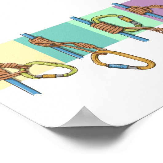 PRUSIK Thirdhand, Manchard, Klemheist, Bachmann Poster (Hoek)