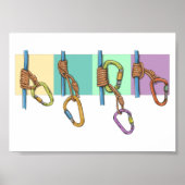 PRUSIK Thirdhand, Manchard, Klemheist, Bachmann Poster (Voorkant)