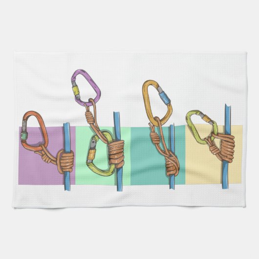 PRUSIK Thirdhand, Manchard, Klemheist, Bachmann Theedoek (Horizontaal)