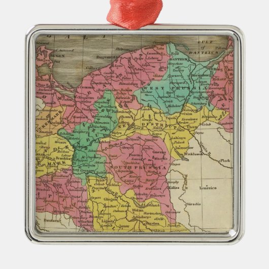 Prussia 2 metalen ornament (Voorkant)