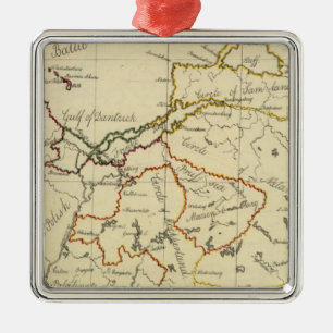 Prussia 3 metalen ornament