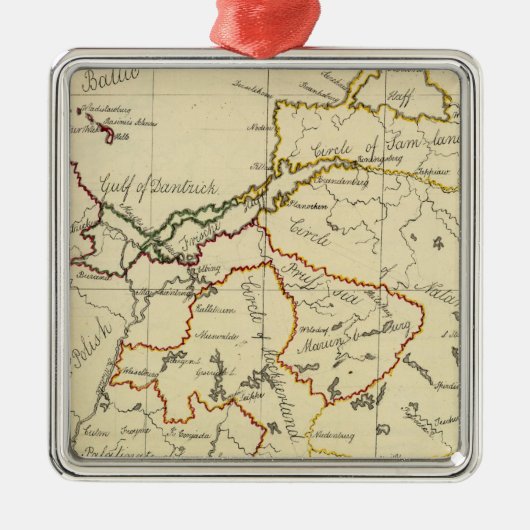 Prussia 3 metalen ornament (Voorkant)