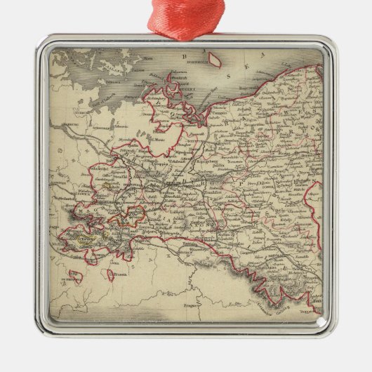 Prussia 5 metalen ornament (Voorkant)