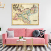 Prussia 6 canvas afdruk (Insitu (Woonkamer))