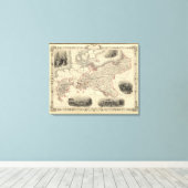 Prussia 8 canvas afdruk (Insitu (Houten vloer))