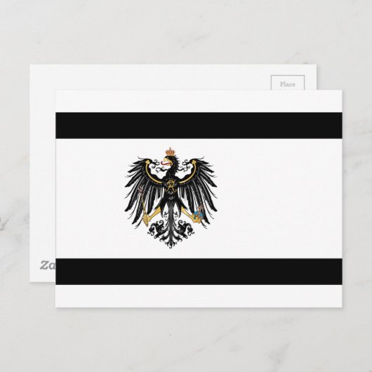 Prussia Briefkaart (Voorkant / Achterkant)