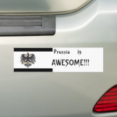 Prussia Bumpersticker (Op auto)