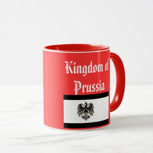 Prussia Coffee Mok * (Voorkant rechts)