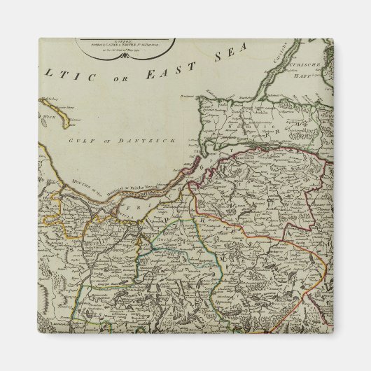 Prussia, Dantzick Magneet (Voorkant)