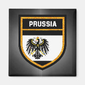Prussia Flag Magneet (Voorkant)
