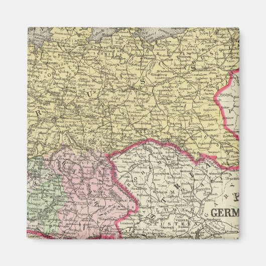 Prussia, German States Magneet (Voorkant)