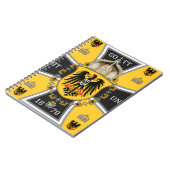 Prussia Keiser Flag Notitieboek (Linkerzijde)