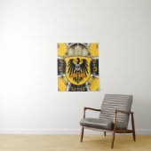 Prussia Keiser Flag Wandkleed (In situ)