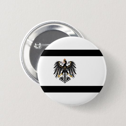 Prussia Ronde Button 5,7 Cm (Voorkant /achterkant)