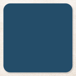 Prussian Blue vaste papieren onderzetters