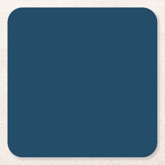 Prussian Blue vaste papieren onderzetters (Voorkant)